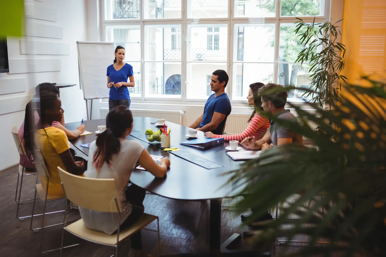 Réunion de coordination entre professionnels dans le cadre d’une intervention éducative menée sur un territoire